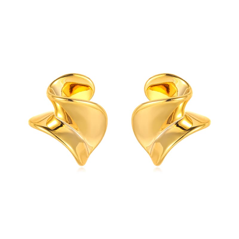 Серьги ONEKISS Серьги из меди с золотым покрытием женские - изображение 1