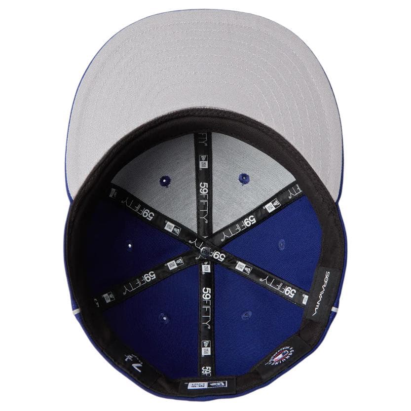 Кепка New Era 59FIFTY Полиэстеровые кепки из полиэстерового волокна унисекс темно-королевский синий - изображение 7