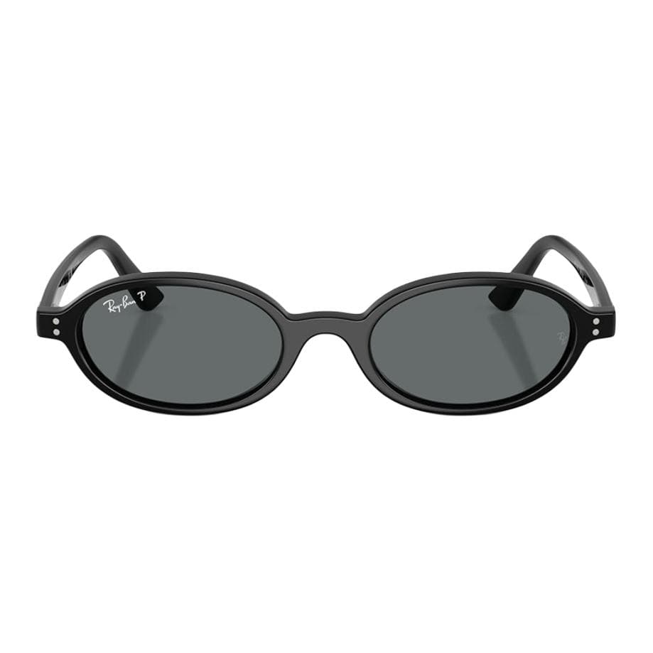Солнцезащитные очки RayBan Окуляры OVAL SUNGLASSES Унисекс Черные - изображение 2