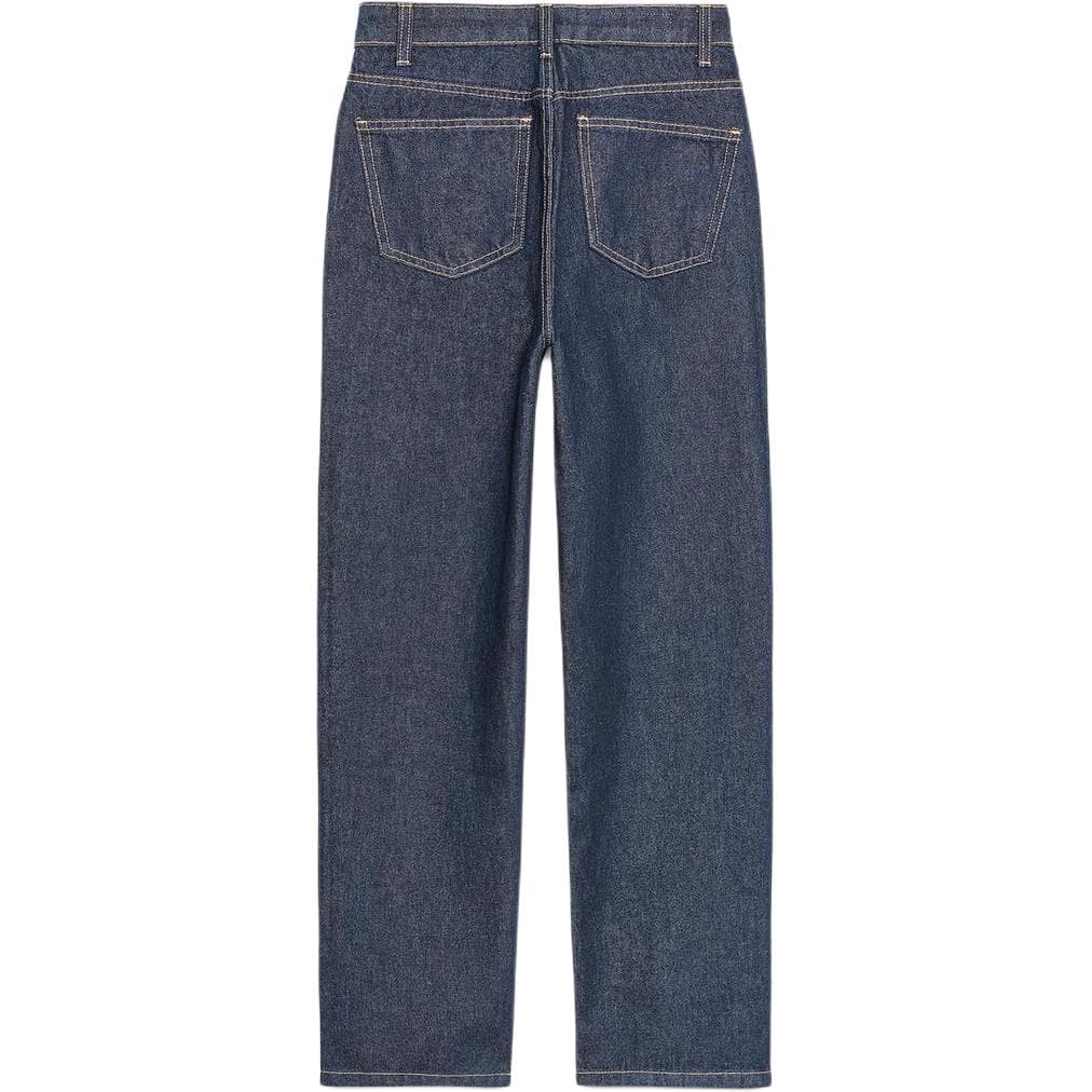 Джинсы ZARA Темные джинсы индиго для женщин - изображение 2