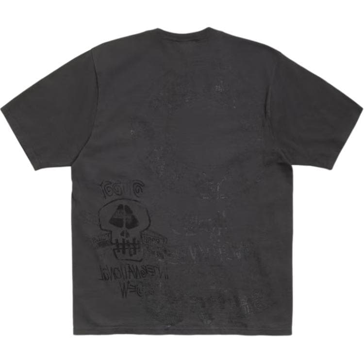 Футболка Stussy SS26 SKULLS Tee ПИГМЕНТ Окрашенная Футболка Унисекс - изображение 2