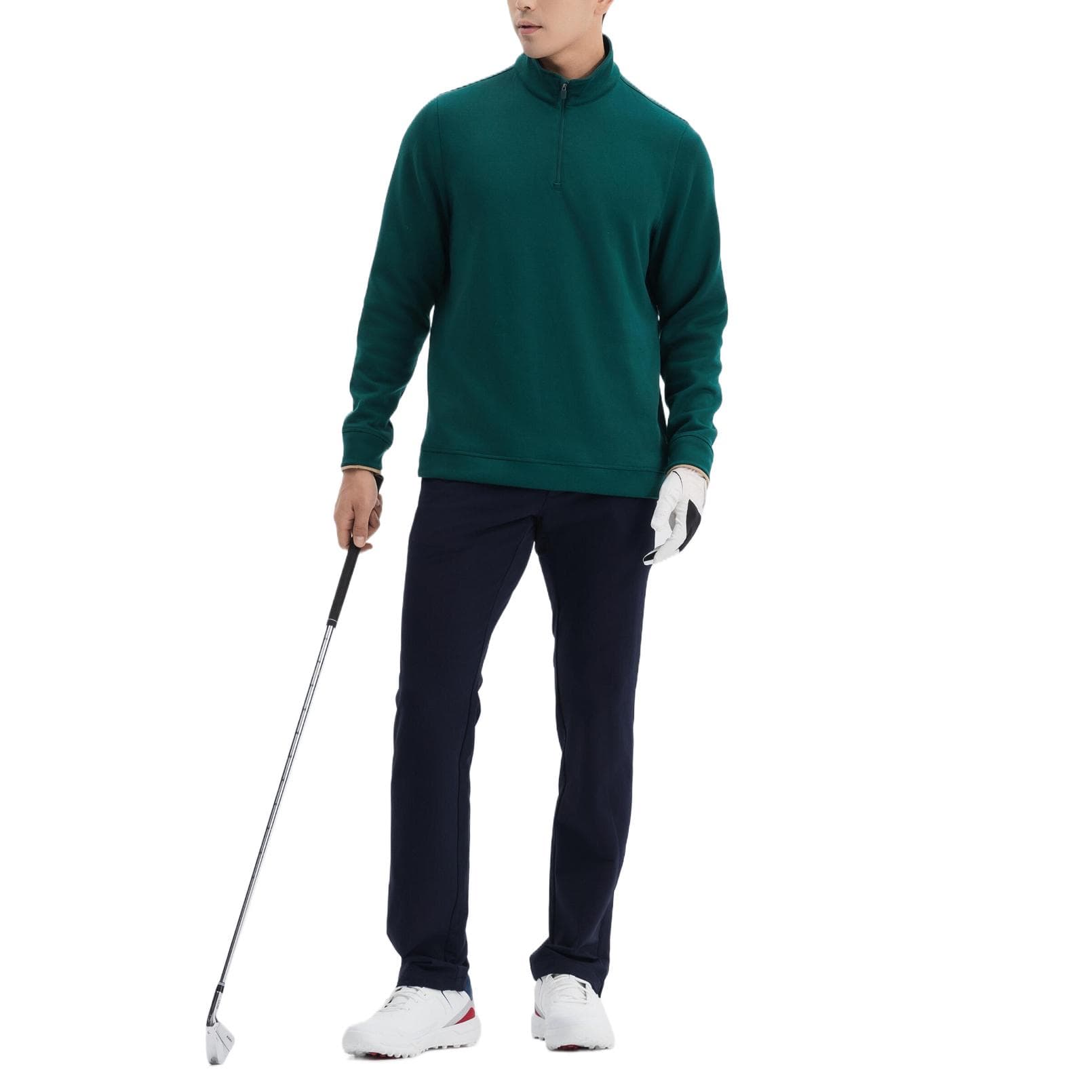 Футболка DECATHLON T-рубашка мужская сосновый зеленый - изображение 8