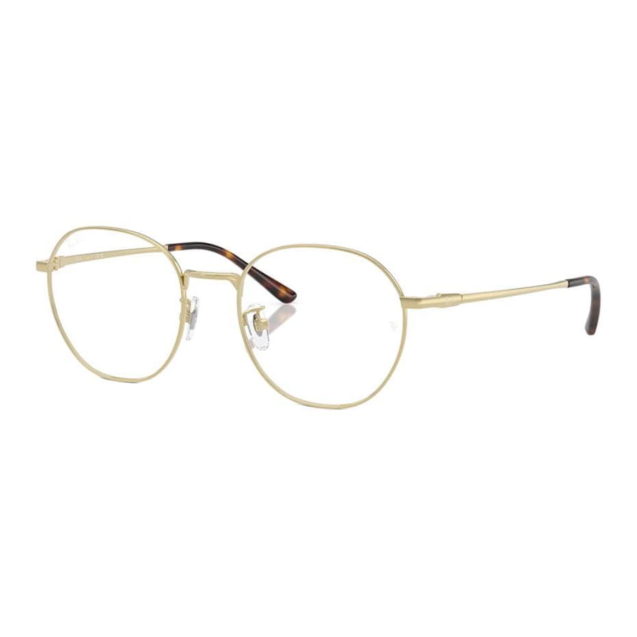 Оправа RayBan Титан Круглые Очки с диоптриями Унисекс Золото - изображение 1