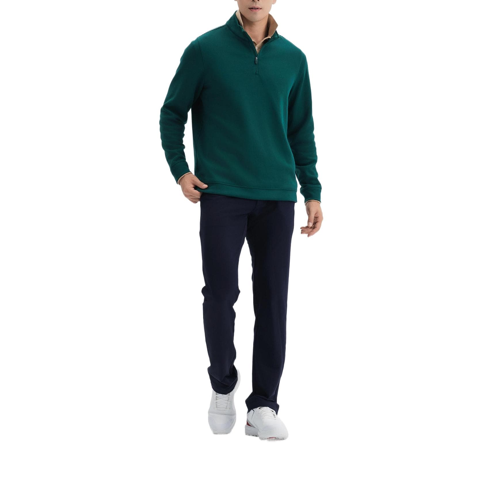 Футболка DECATHLON T-рубашка мужская сосновый зеленый - изображение 6