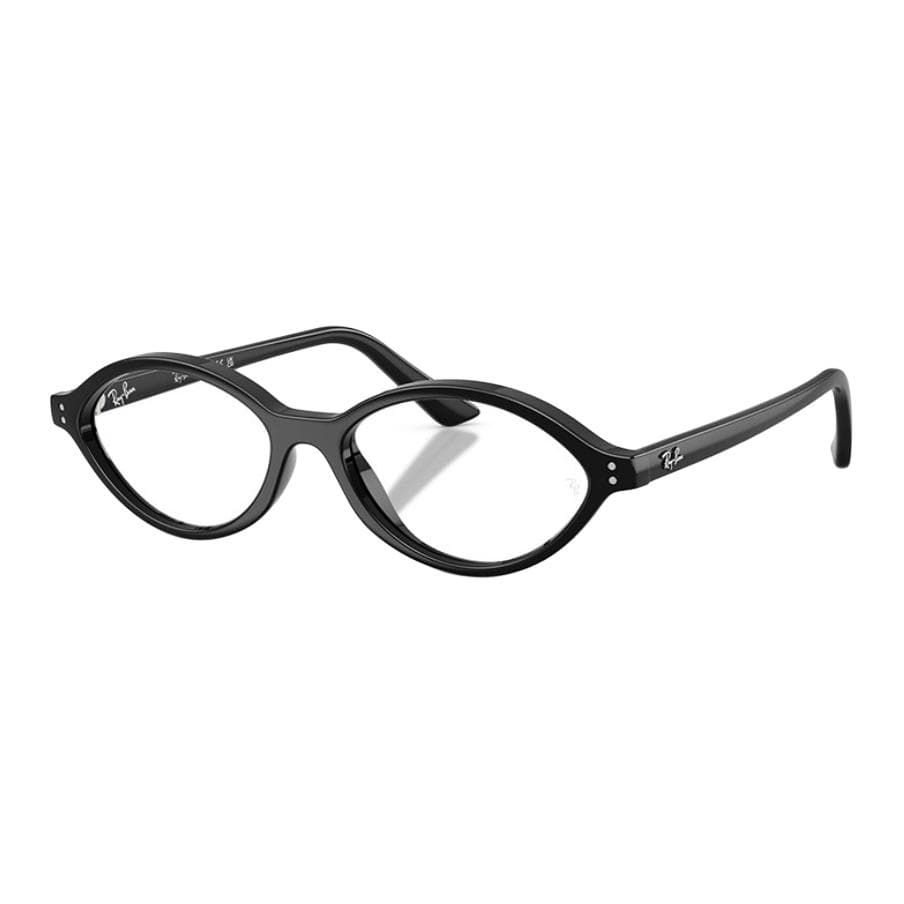 Оправа RayBan Овалные Очки с Диоптриями Унисекс Черные - изображение 1