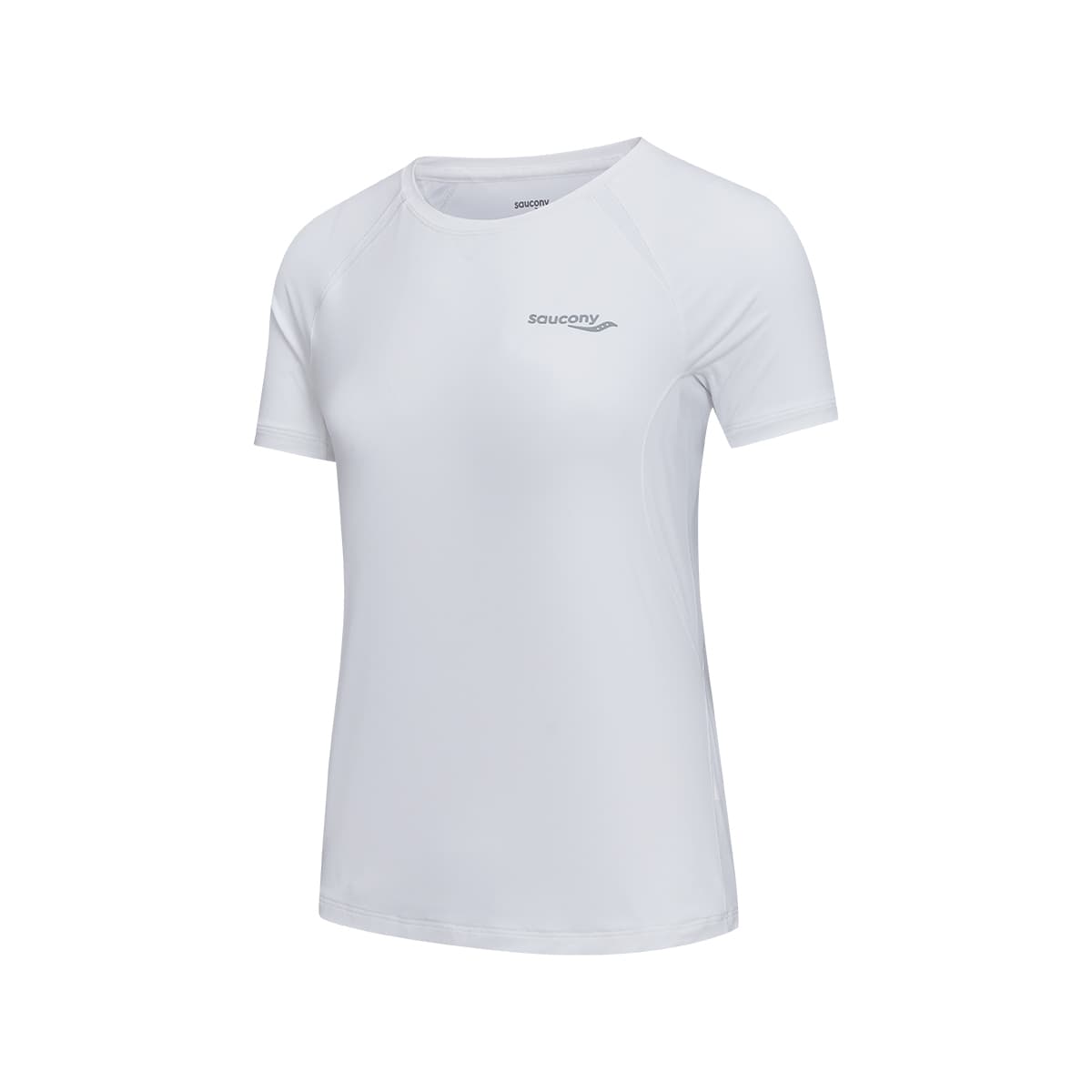 Футболка Saucony Pearl White Женские T-рубашки - изображение 1
