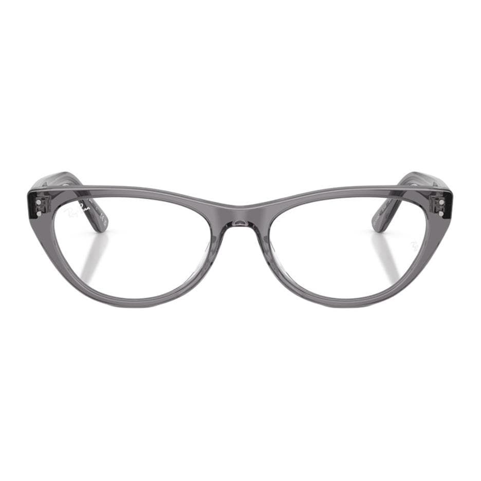 Оправа RayBan Сосуд Кошачий глаз Очки с диоптриями Унисекс Прозрачно-серый - изображение 2