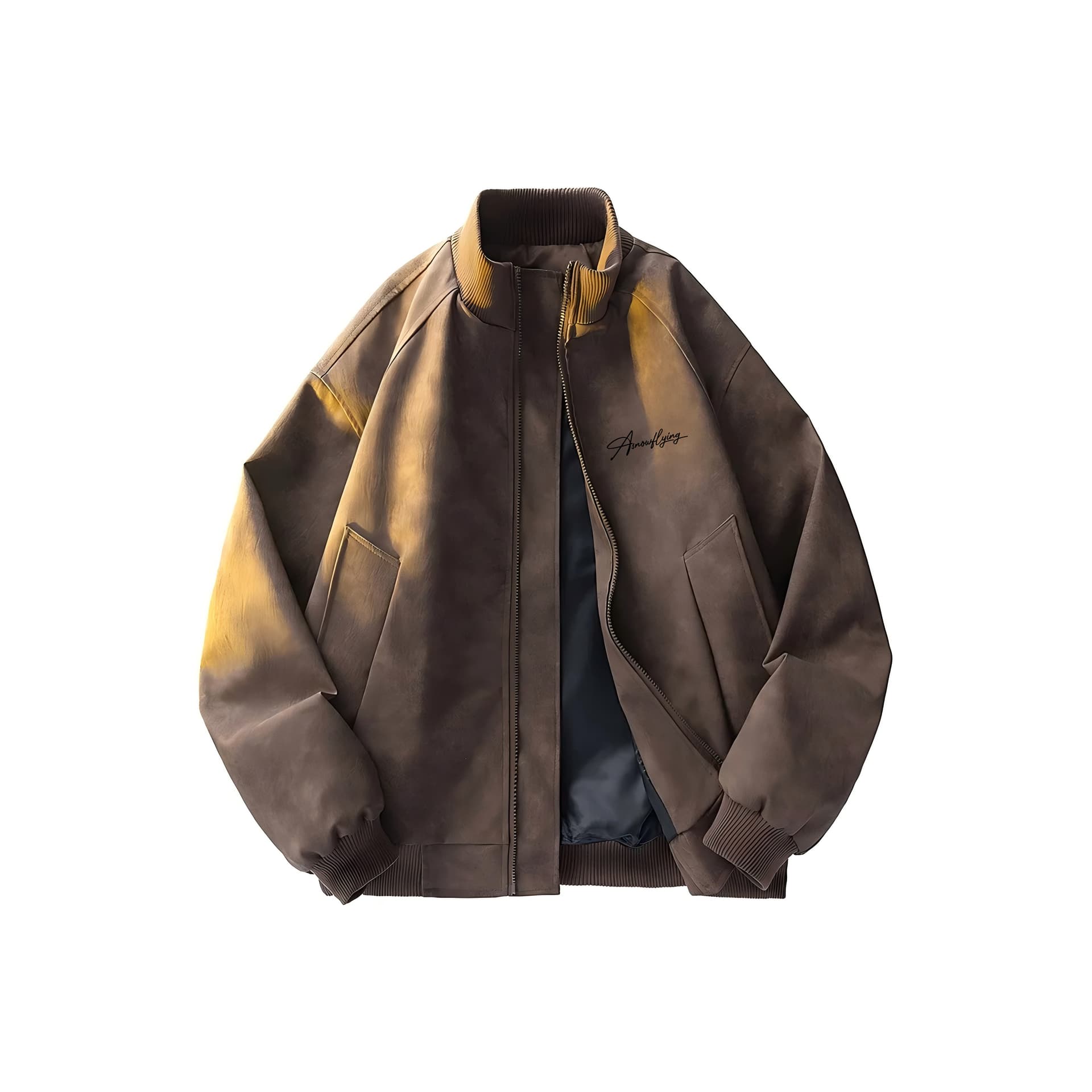 Кожаная куртки SNOW FLYING Мужской Кожаные куртки - изображение 1