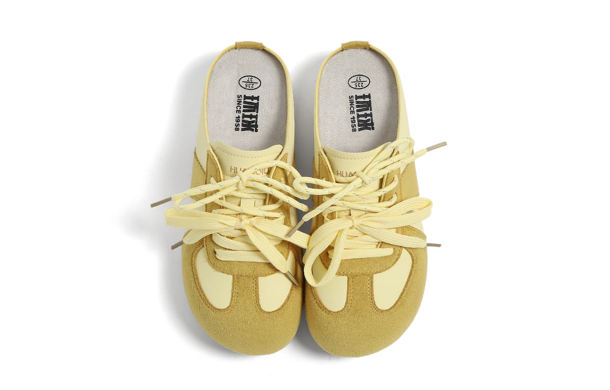 Сандалии HUANQIU Обувь Birkenstock Женская Желтая - изображение 5