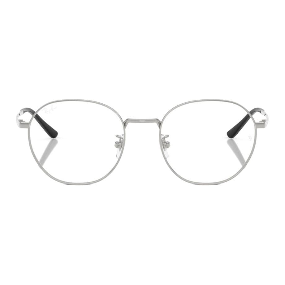 Оправа RayBan Титан Круглые Очки с Диоптриями Унисекс Серебряные - изображение 2