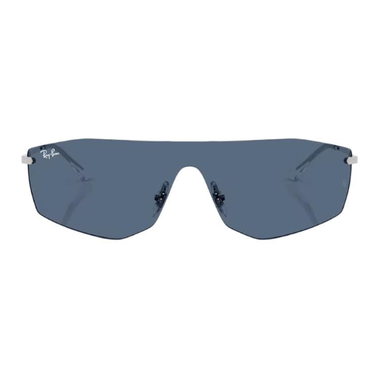 Солнцезащитные очки RayBan Металлические Очки для Солнца Унисекс Серебряные - изображение 2