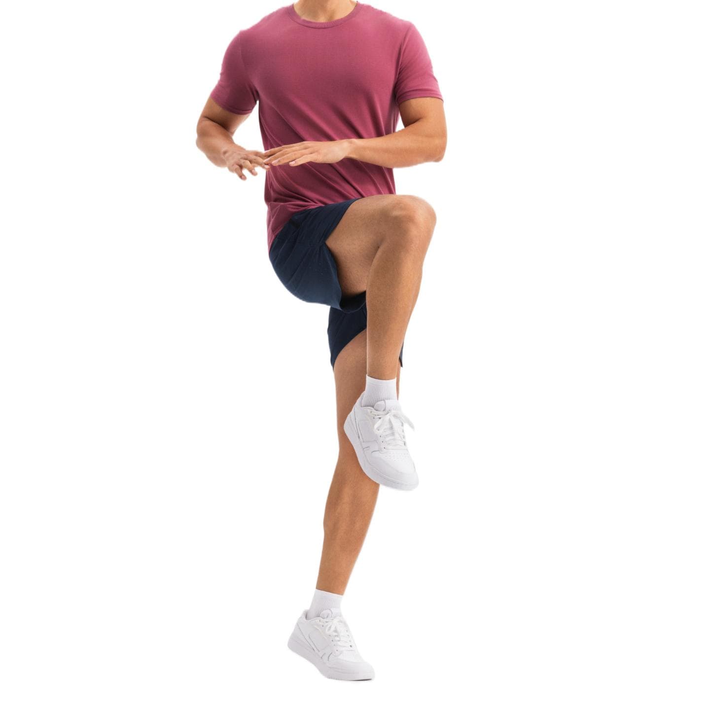 Тренировочные штаны DECATHLON Спортивные шорты Мужские Синие - изображение 5