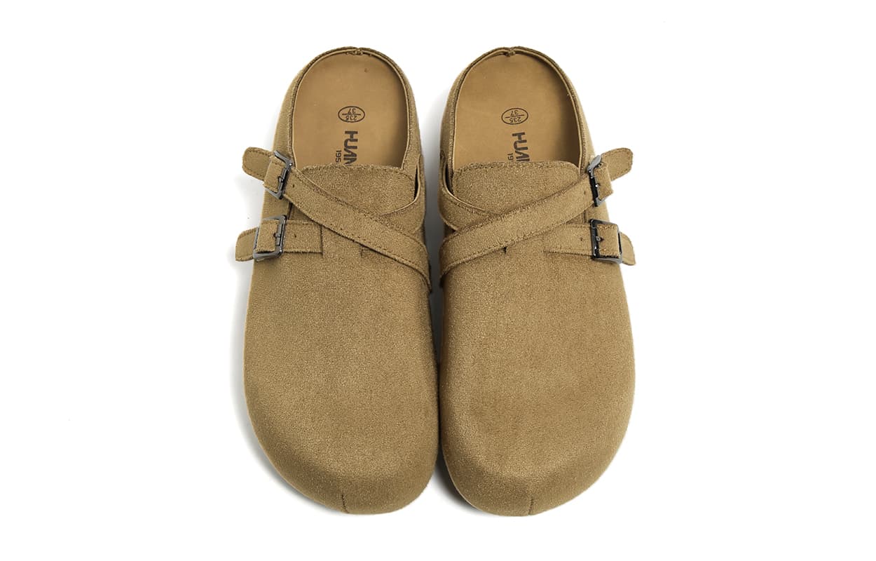 Сандалии HUANQIU Обувь Birkenstock Женская Хаки - изображение 5