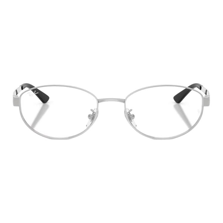 Оправа RayBan Металлические Овальные Очки с Диоптриями Унисекс Серебряные - изображение 2