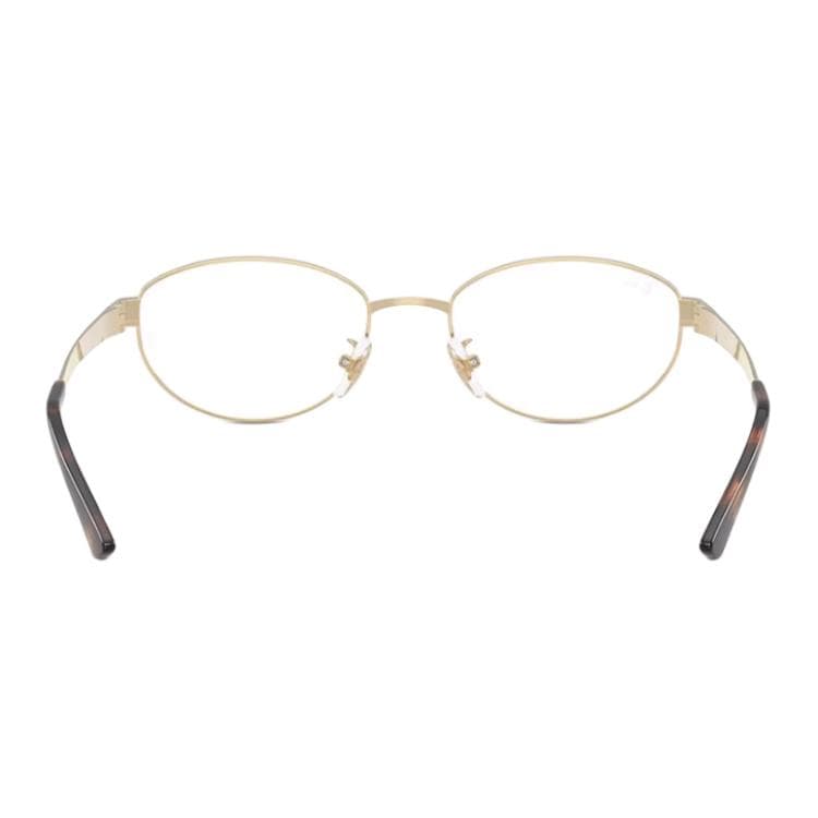Оправа RayBan Металлические Овальные Очки с Диоптриями Унисекс Золото - изображение 4