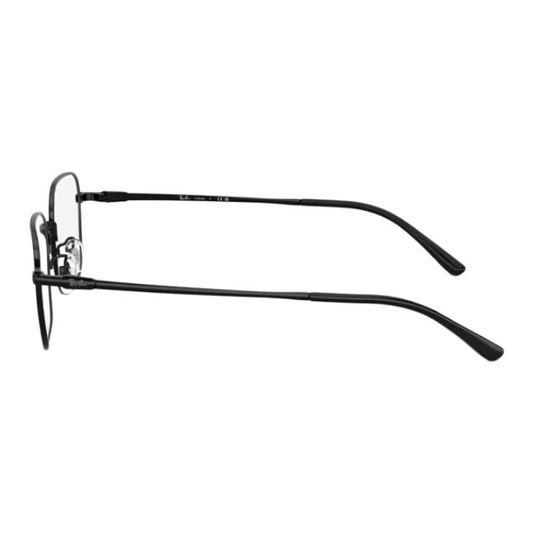 Оправа RayBan Титановый сплав Квадратные Очки с диоптриями Унисекс Черные - изображение 3