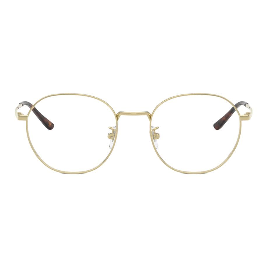 Оправа RayBan Титан Круглые Очки с диоптриями Унисекс Золото - изображение 2
