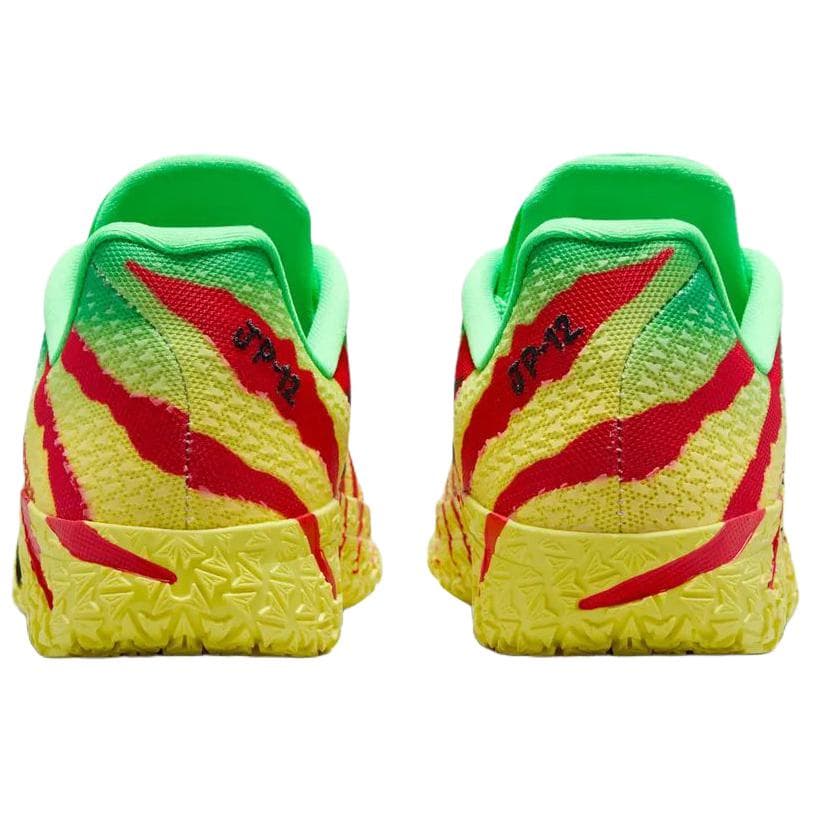 Кроссовки для баскетбола Nike X Jurassic Park Ja 3 Oтскок Сцепление Баскетбольные кроссовки Мужской Зеленый желтый - изображение 5