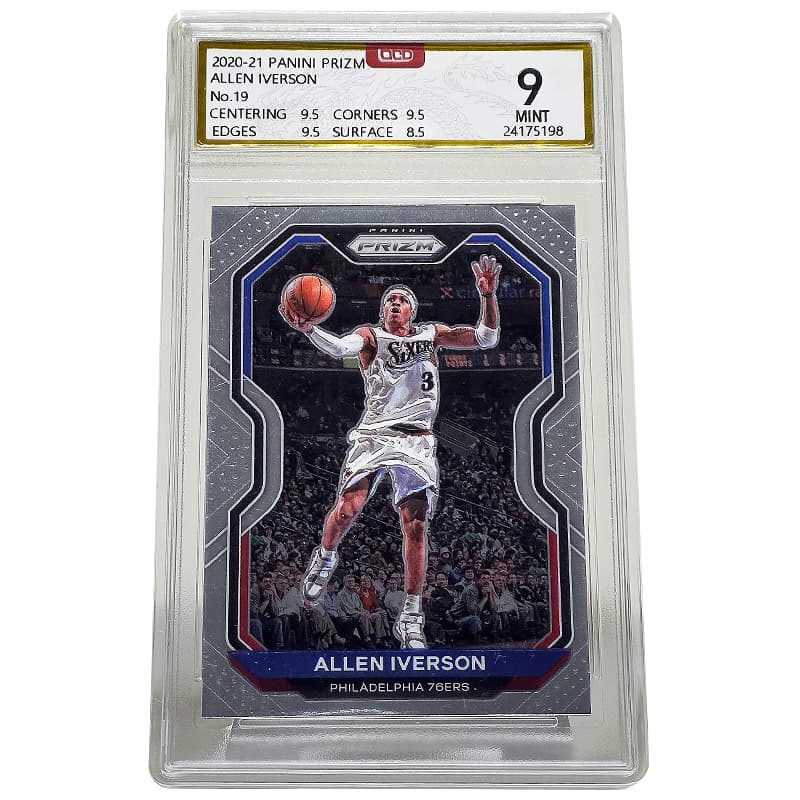 PANINI PRIZM Айверсон Звезда Карты Сертифицированные 1 Упаковка - изображение 1