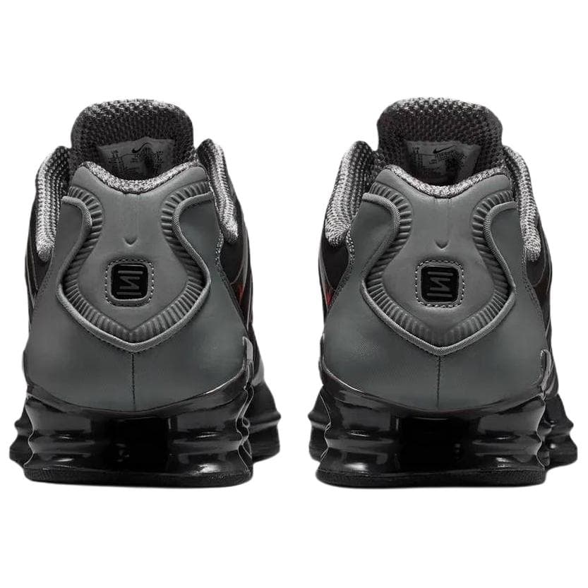 Кроссовки NIKE Shox TL Дышащий Поддержка Oтскок Повседневная обувь Мужской Черно-красный - изображение 4