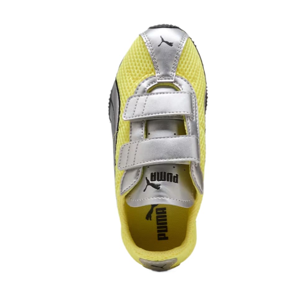 Кроссовки PUMA H Уличная Синтетическая Кожа Текстиль Низкие Кеды Детская Повседневная Обувь - изображение 5