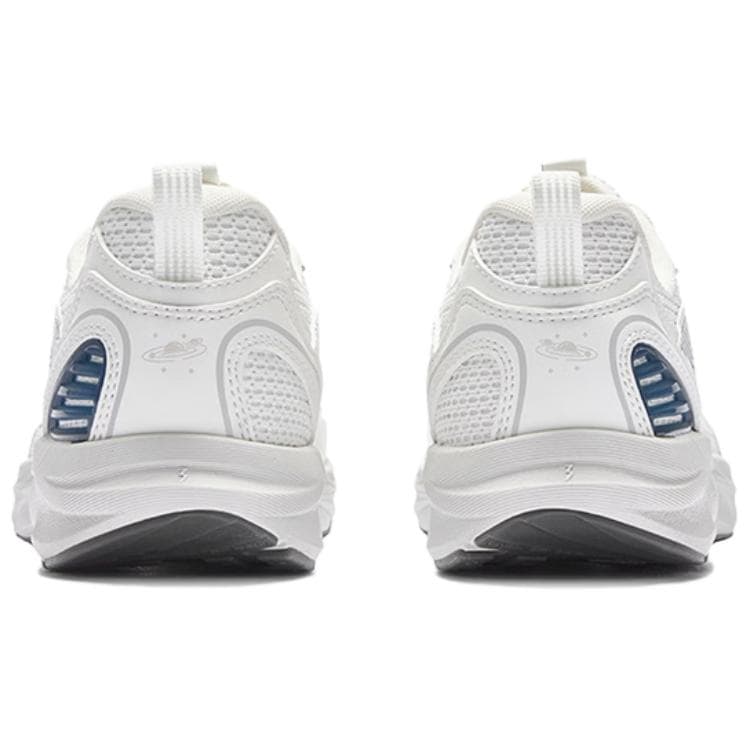 Кроссовки 361° Mercury Shoes Амортизация Противоскользящие Устойчивые к истиранию Дышащие Низкие Кеды Женские Белые Синие - изображение 4