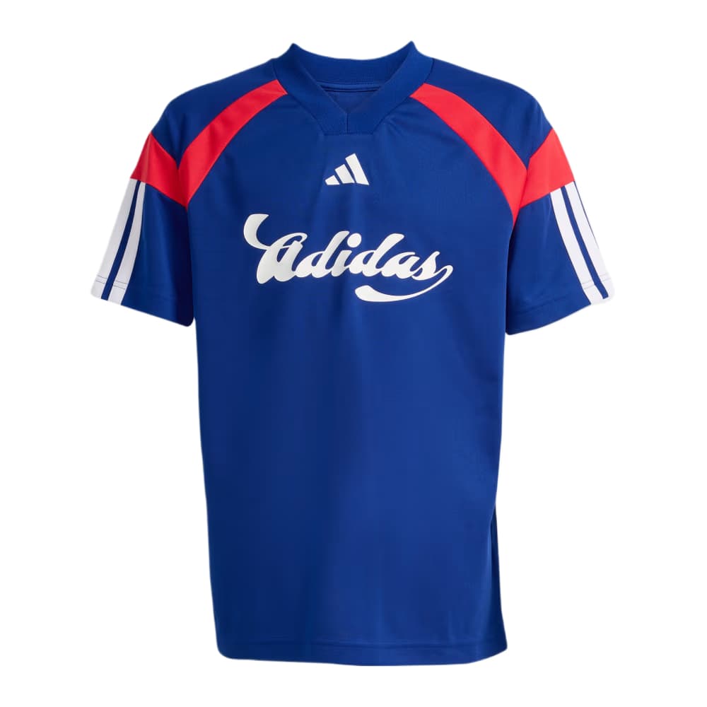 Футболка Adidas Mysterious Ink White PURE Stone Red Kids T-Shirts - изображение 1