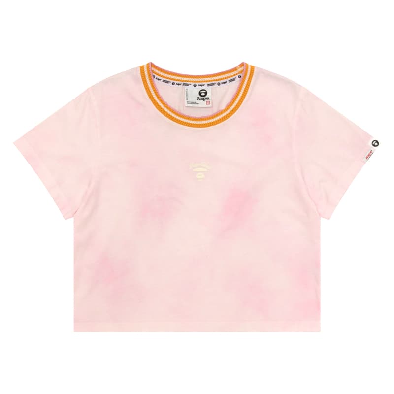 Футболка Aape Розовый PKL Женские T-рубашки - изображение 1
