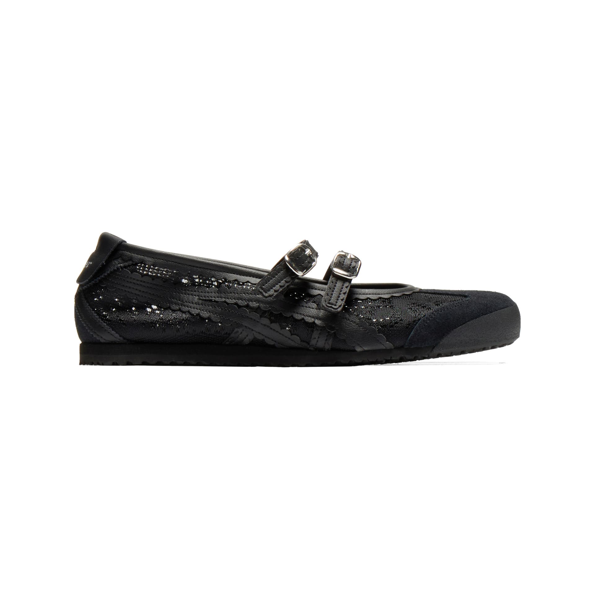 Onitsuka Tiger MEXICO 66 TGRS Ткань Туфли Мэри Джейн Женские Черные - изображение 2