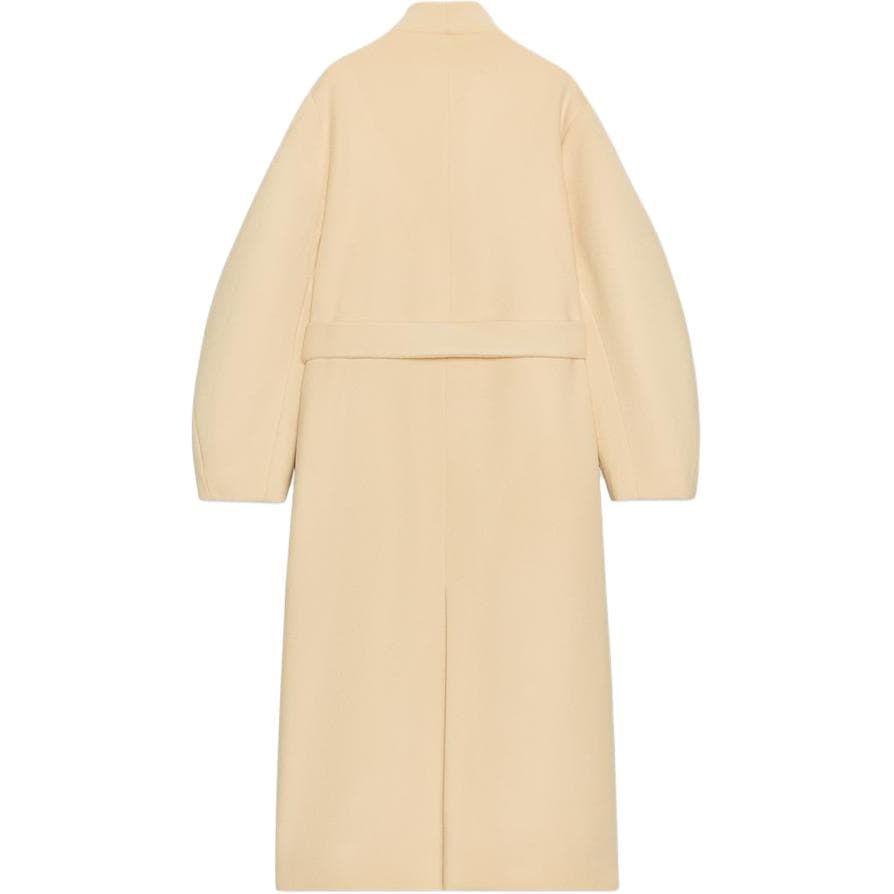 ZARA Ванильное Женское Пальто - изображение 2