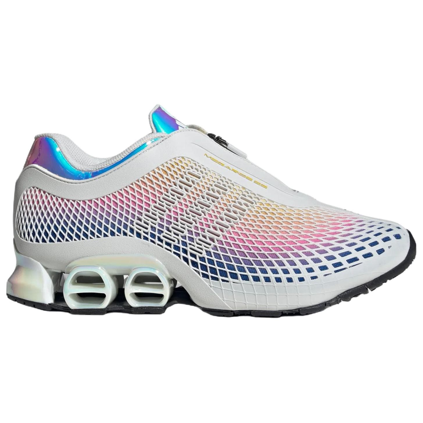 Кроссовки для бега Adidas Megaride S2 Повседневные беговые кроссовки Женские Белый Розовый Синий - изображение 2