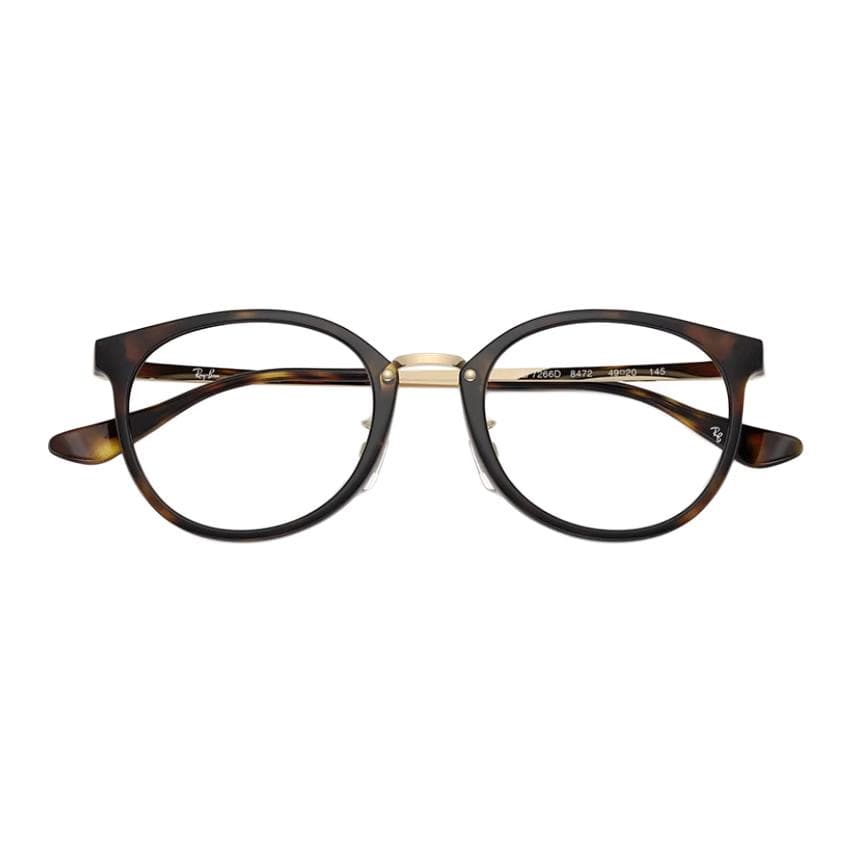 Оправа RayBan Сосуд и Металл Круглые Очки с диоптриями Унисекс Черепаховый - изображение 5