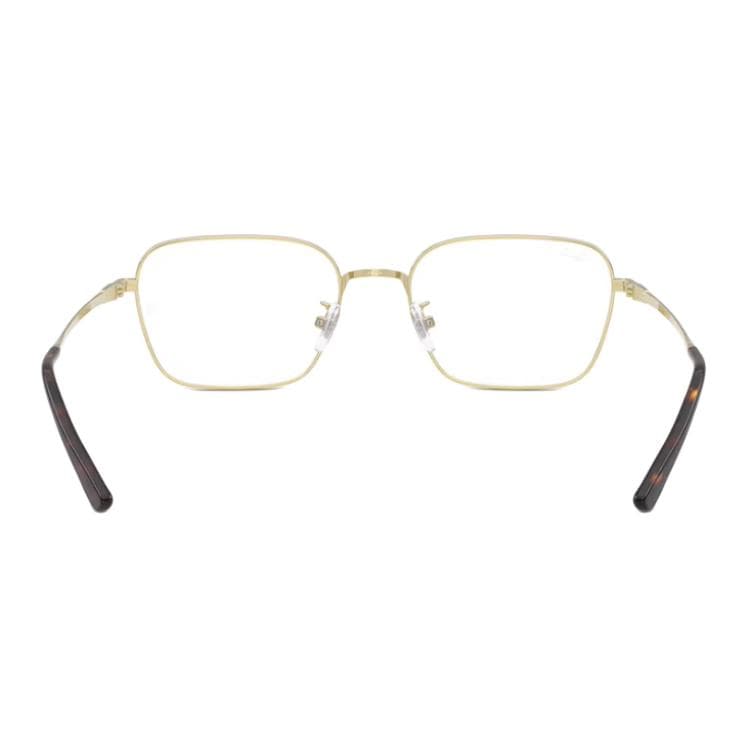 Оправа RayBan Титановый сплав Квадратные Очки с диоптриями Унисекс Золото - изображение 4