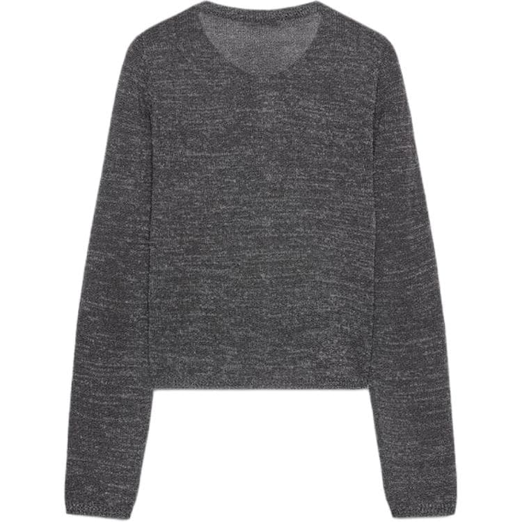 Кофта ZARA Темный Серебряный Женский Трикотаж - изображение 2