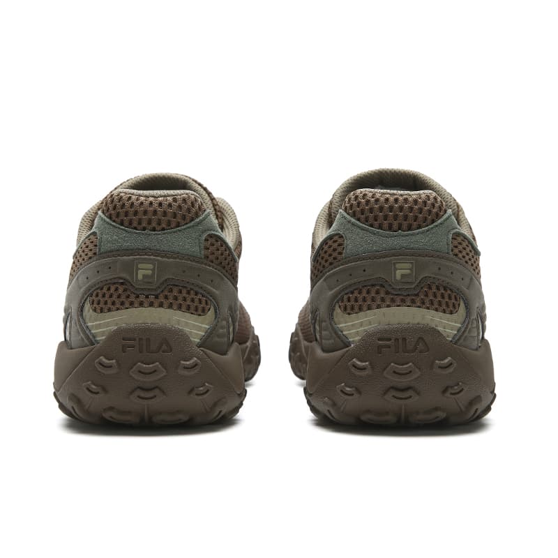 Кроссовки FILA ECHAPPE 2 Повседневная обувь Low Топ Фиолетовый Weasel Коричневый Домик на дереве Серый Мужской - изображение 5
