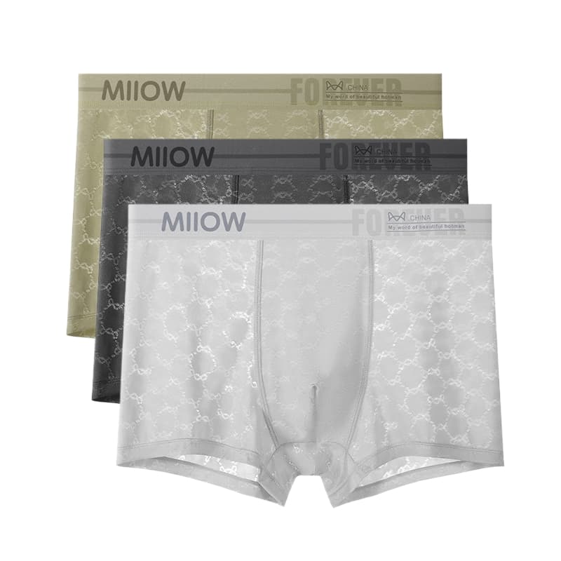 Трусы MIIOW Боксеры Мужские 3 упаковки - изображение 1