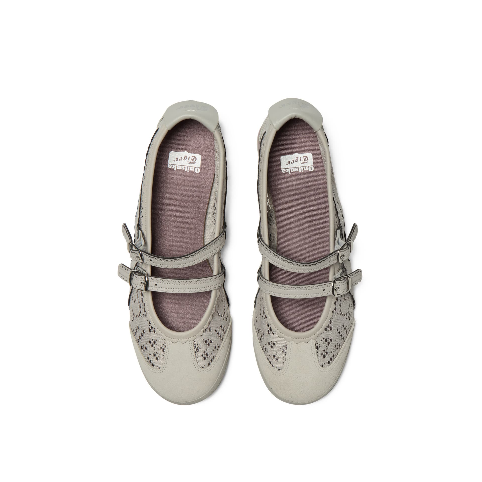 Onitsuka Tiger MEXICO 66 TGRS Туфли Мэри Джейн Женские Серые - изображение 5