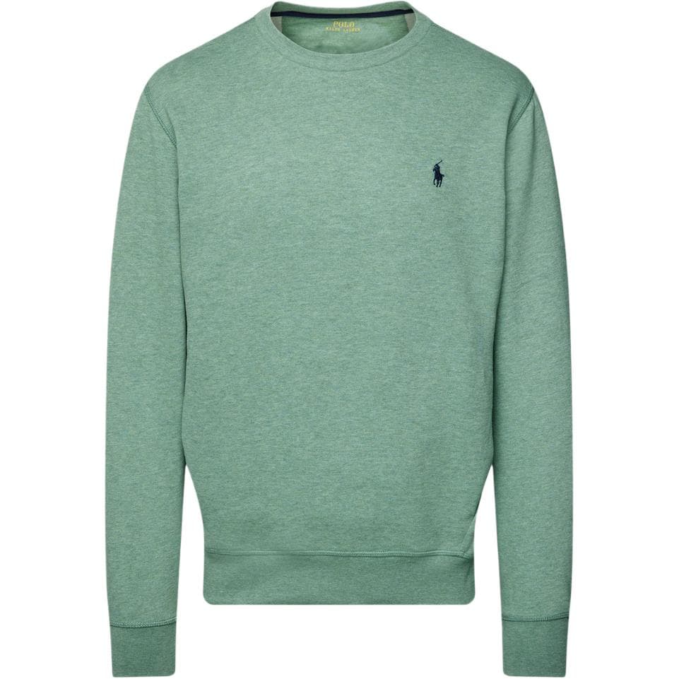 Худи Polo Ralph Lauren SS26 Вышивка логотипа пони Круглый вырез Длинные рукава С флисовой подкладкой Толстовка Мужская - изображение 1