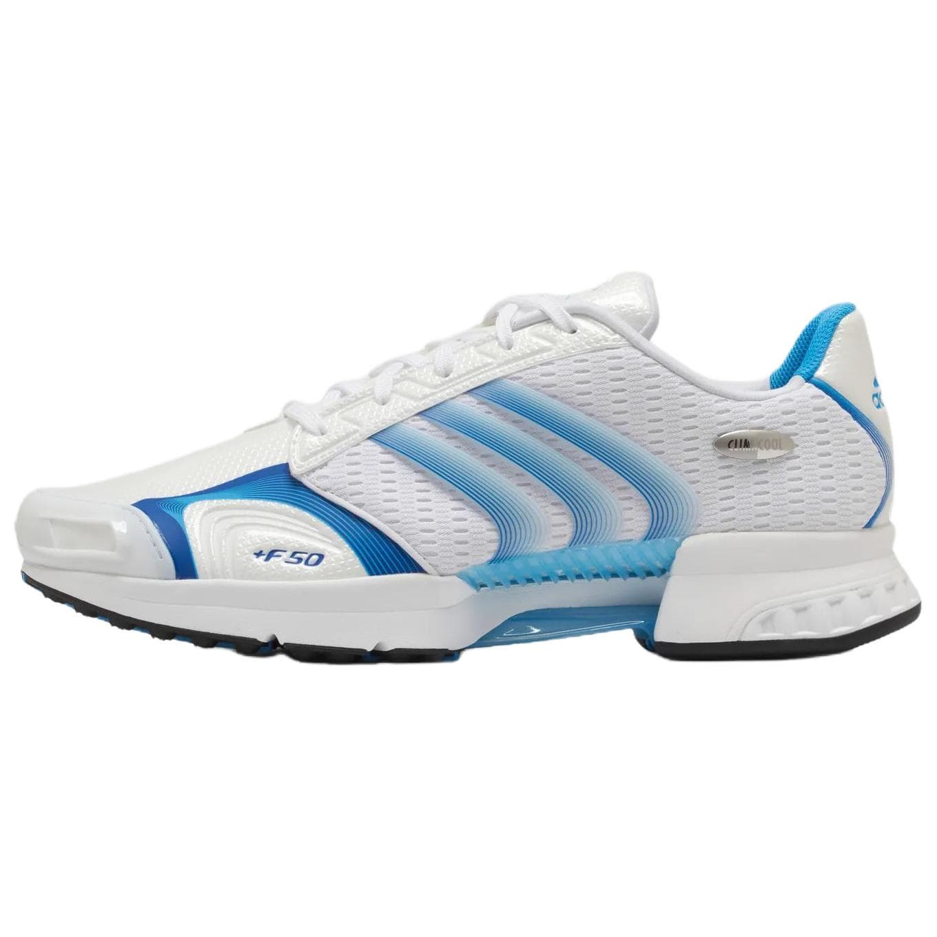 Кроссовки для бега Adidas Climacool Текстиль Синтетическая кожа Дышащая поддержка Беговые кроссовки Мужские Белый и синий - изображение 1