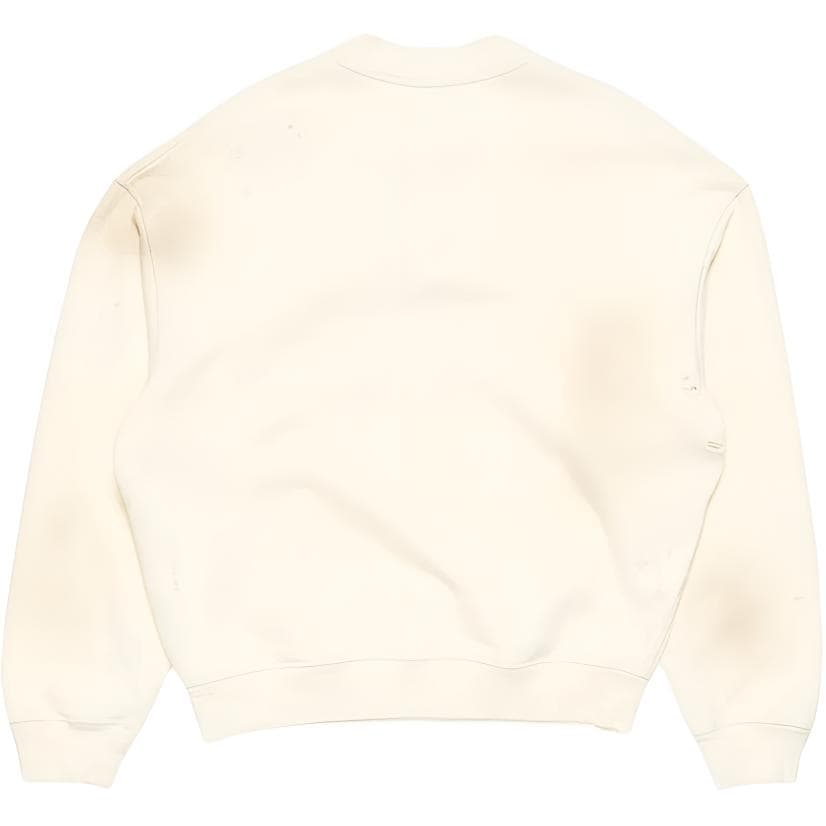 Худи Acne Studios SS26 Женская толстовка без воротника с длинным рукавом и спущенным плечом - изображение 2