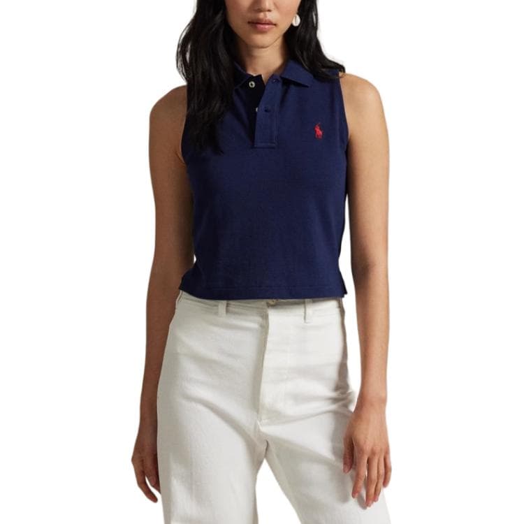 Polo Ralph Lauren SS25 Polo Женское Темно-синий - изображение 3