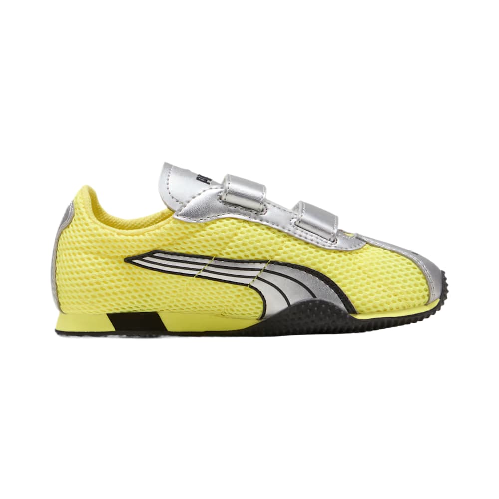 Кроссовки PUMA H Уличная Синтетическая Кожа Текстиль Низкие Кеды Детская Повседневная Обувь - изображение 2
