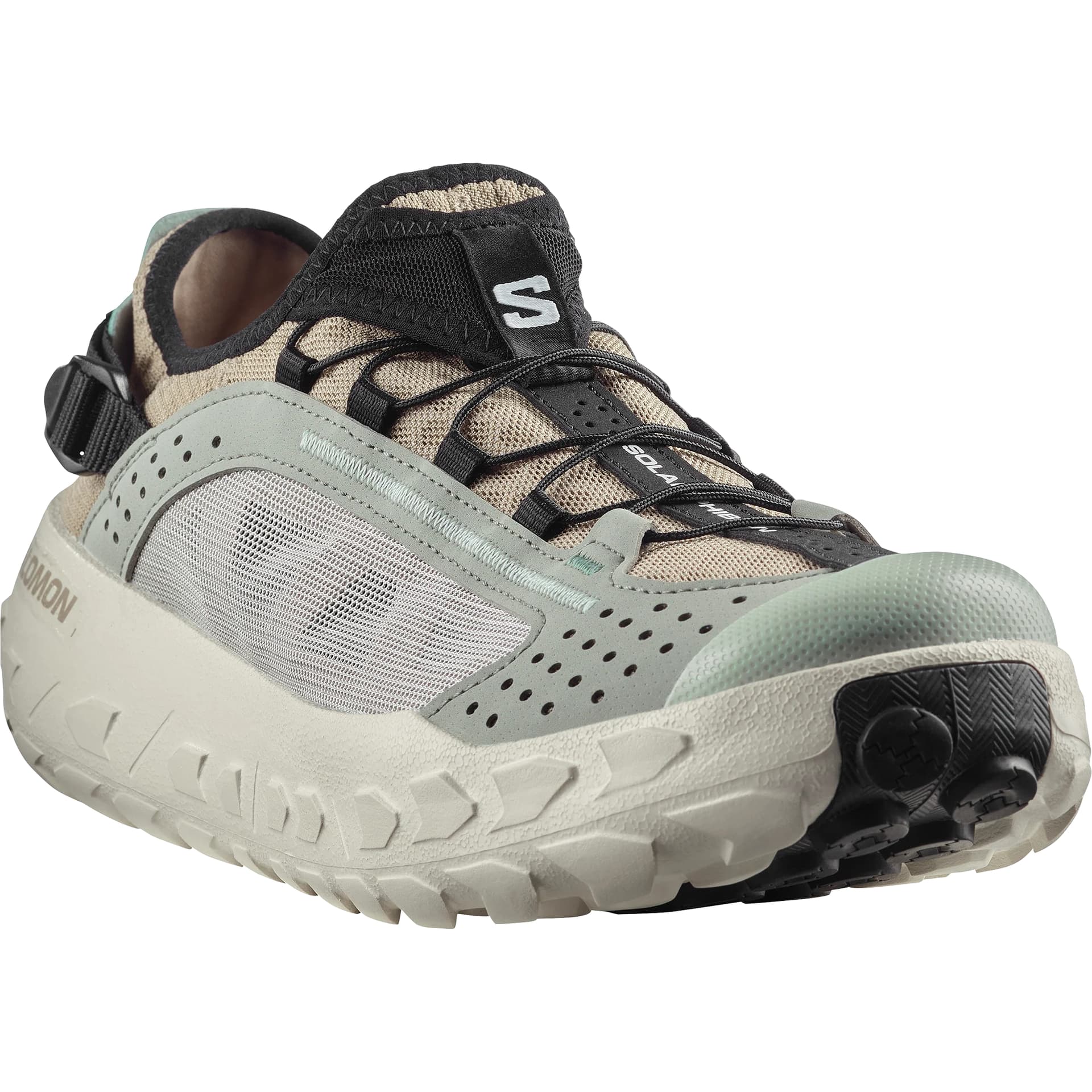 Сандалии SALOMON SOLAMPHIBIAN Ткань Дышащая Быстросохнущая Устойчивая к истиранию Амортизация Обувь для треккинга Мужская - изображение 3