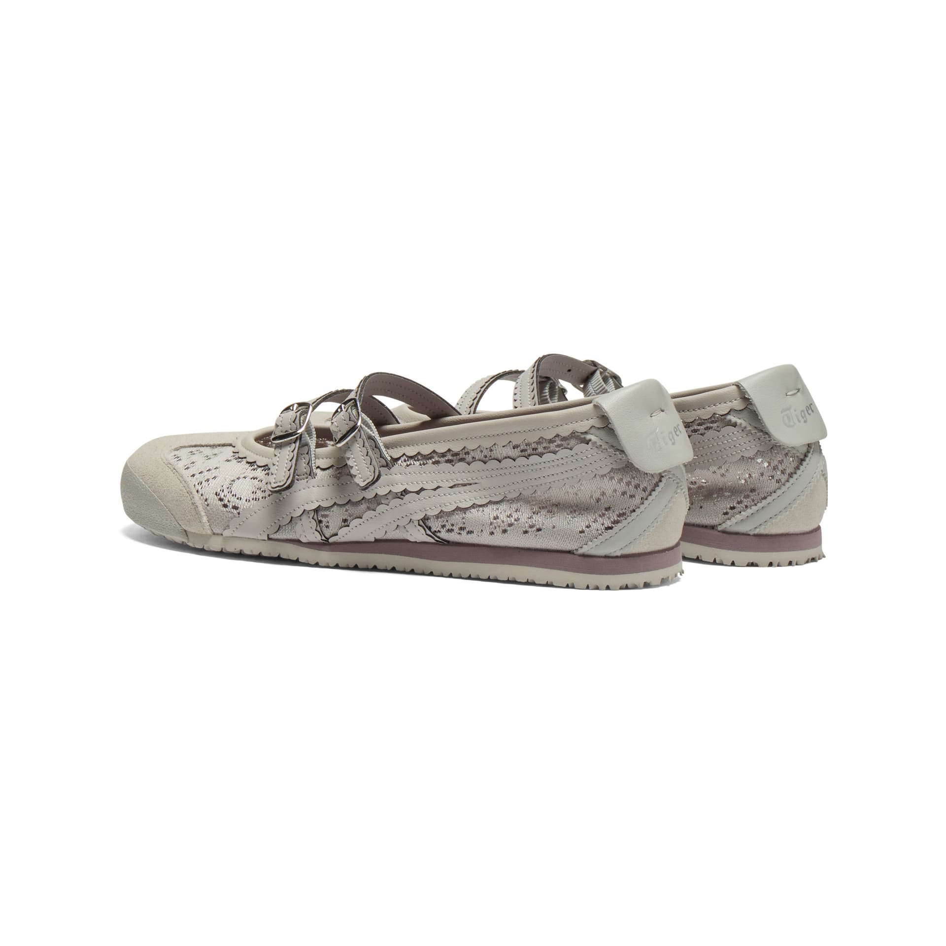 Onitsuka Tiger MEXICO 66 TGRS Туфли Мэри Джейн Женские Серые - изображение 4