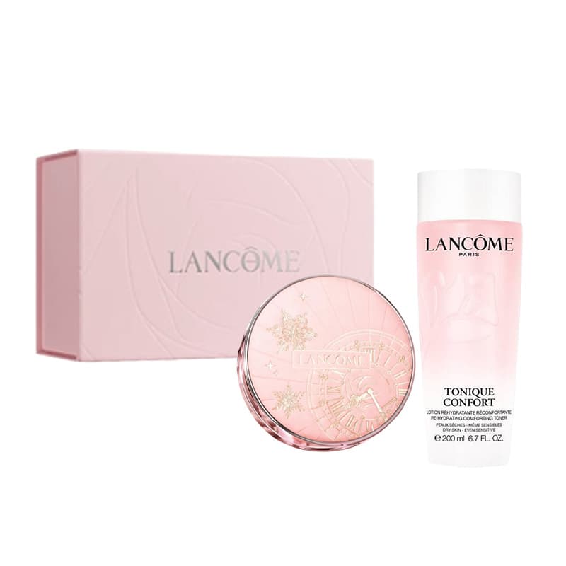 LANCOME Большой Пудровый Водный Воздушный Кусок Наборы Косметики Естественный Увлажняющий Кожа 14г+200мл 14г+400мл - изображение 1