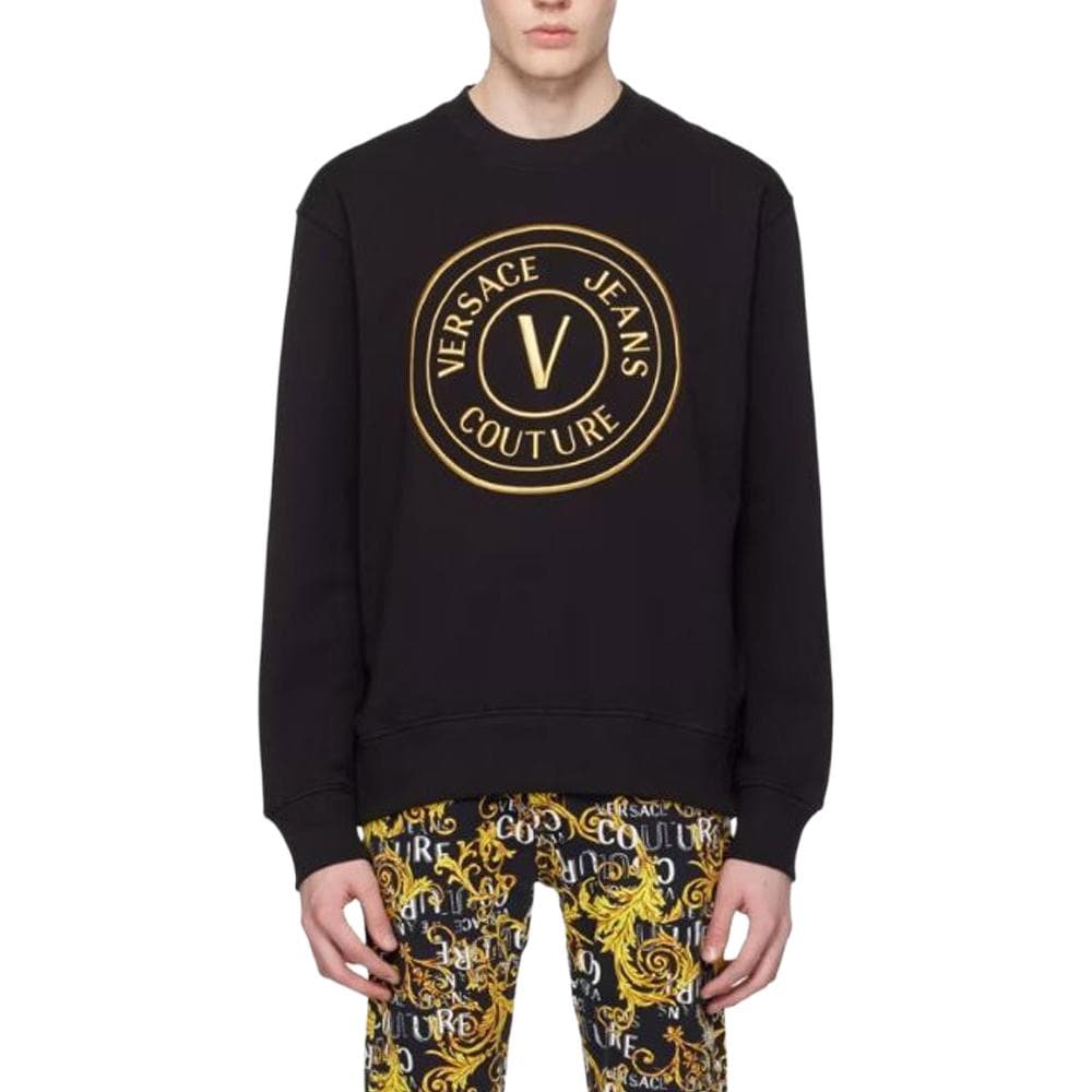 Худи VERSACE JEANS COUTURE Толстовка Мужская Черная - изображение 3