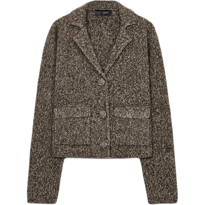Куртка ZARA Коричневый Женский Куртки - изображение 1
