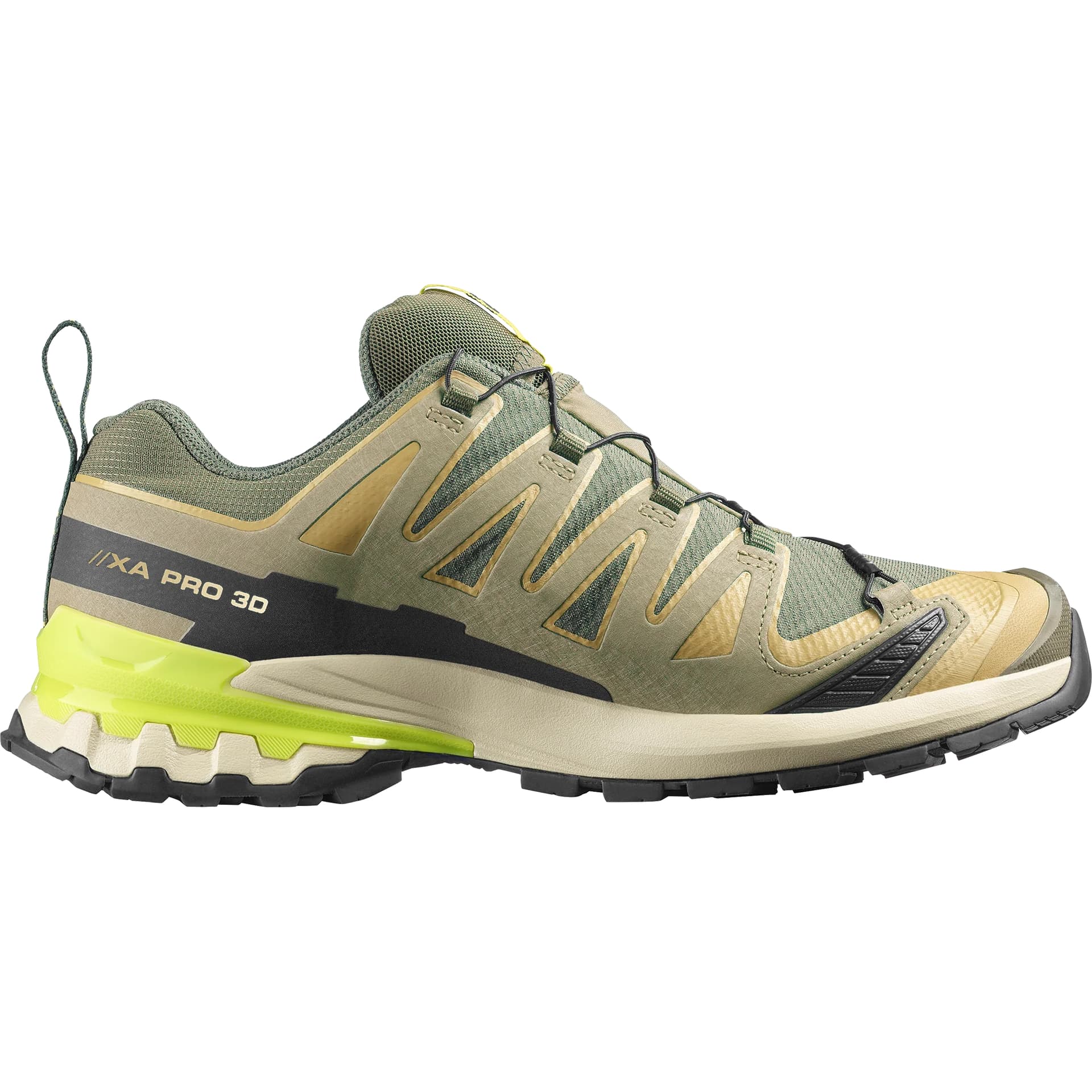 Кроссовки Salomon XA Pro 3D V9 Ткань Водонепроницаемый Поддержка Отскок Низкие Кроссовки для Трейловых Беговых Бег Мужские - изображение 2