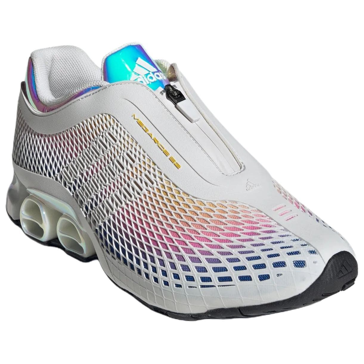 Кроссовки для бега Adidas Megaride S2 Повседневные беговые кроссовки Женские Белый Розовый Синий - изображение 3