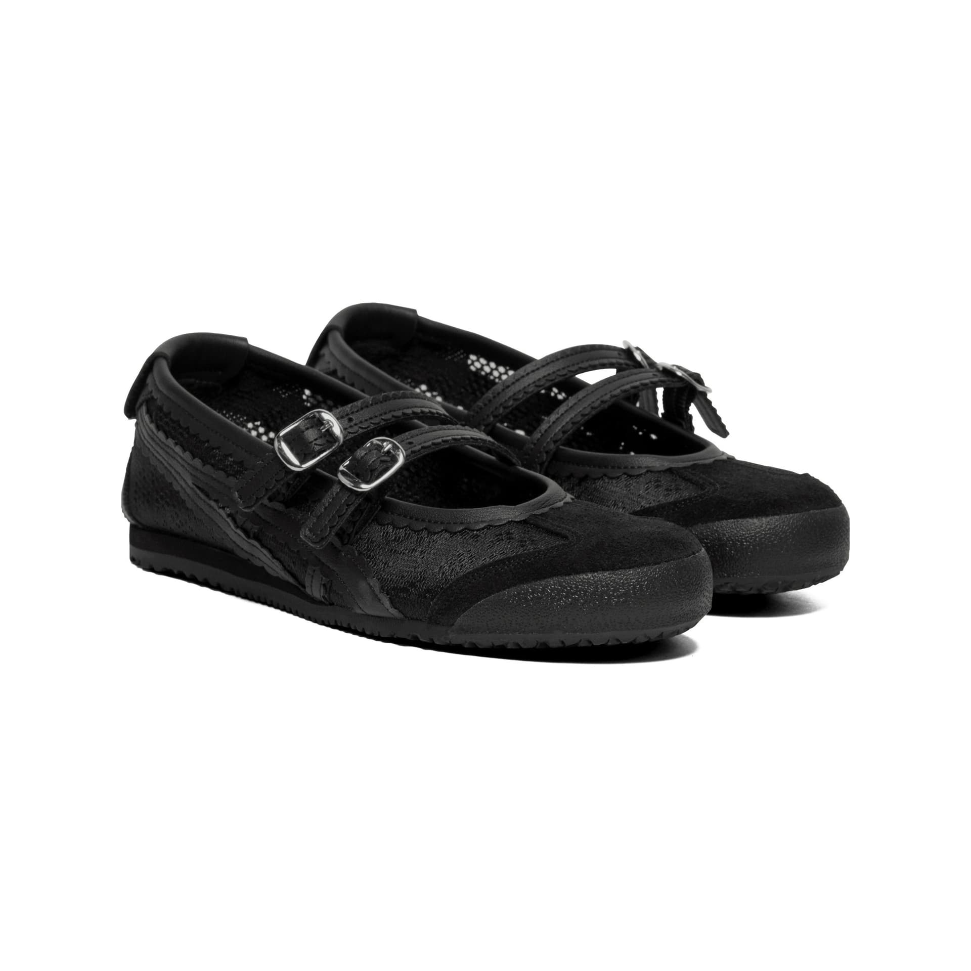 Onitsuka Tiger MEXICO 66 TGRS Ткань Туфли Мэри Джейн Женские Черные - изображение 3